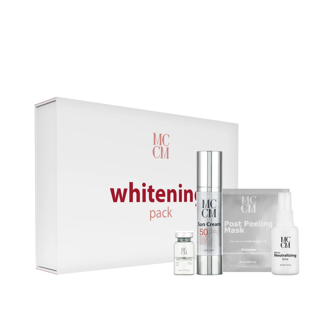KIT WHITENING CHEMICAL PEEL - 6 PEELS